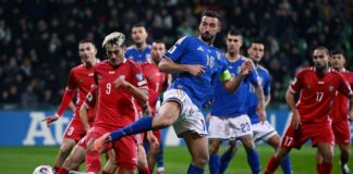 L’Italia vince in Moldova 2-0, decidono nel finale Mancini ed Esposito