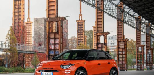 Nuova serie speciale Abarth 600e Competizione Edizione Milano Cortina