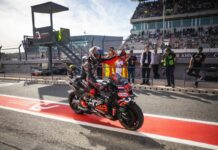 Pole position di Bezzecchi su Alex Marquez a Valencia, Bagnaia 16°