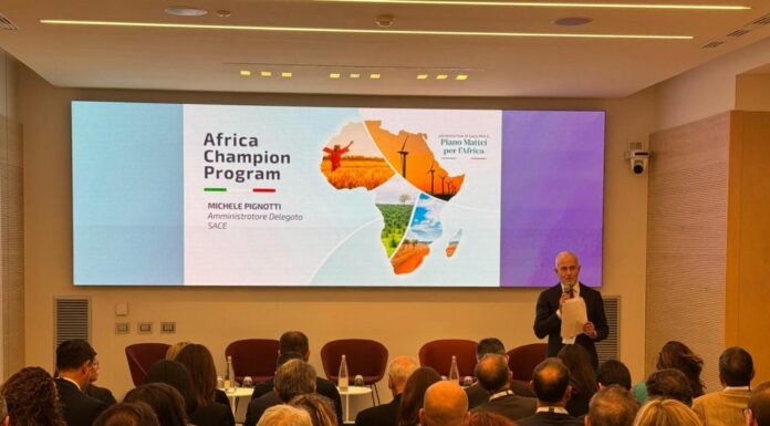 SACE, al via la seconda edizione di Africa Champion Program