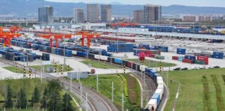 Treni merci tra Cina ed Europa, quasi 120.000 viaggi