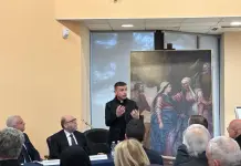 Banca del Fucino, svelato a L’Aquila il restauro della tela “La Visitazione”