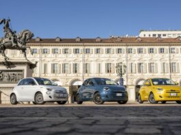 Nuova Fiat 500 Hybrid