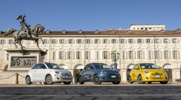 Nuova Fiat 500 Hybrid