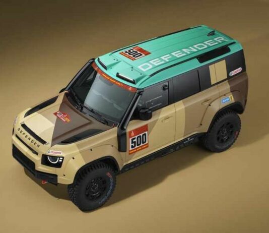 Svelata con la nuova livrea da competizione, la Defender Dakar D7X-R