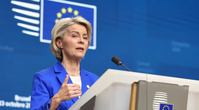 Ucraina, von der Leyen “Proposta USA è punto di partenza, vogliamo pace giusta”
