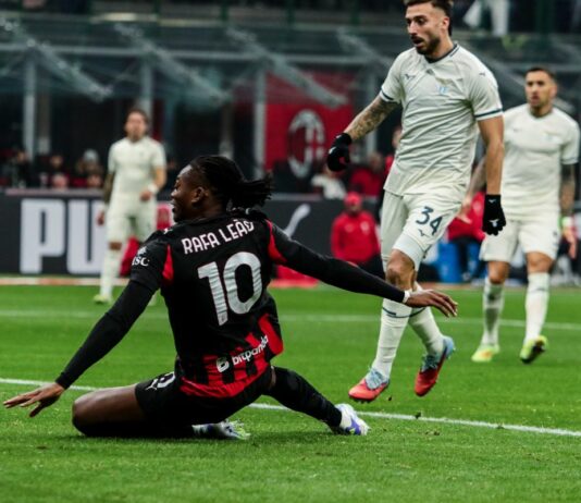 Leao mette ko la Lazio, il Milan in vetta aspettando Roma-Napoli