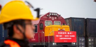 Cina, da Chongqing un nuovo servizio di treni merci verso l’Europa
