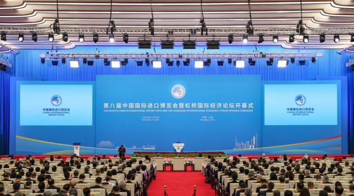 Cina: al via a Shanghai ottava edizione di CIIE (1)