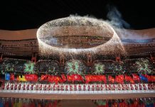 Cina: la cerimonia di apertura della 15ma edizione dei Giochi Nazionali (3)