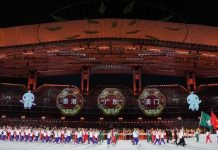 Cina: la cerimonia di apertura della 15ma edizione dei Giochi Nazionali (2)