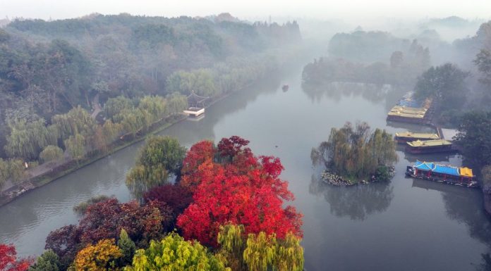 Cina: alcuni scatti del paesaggio di inizio inverno in Jiangsu (1)