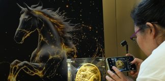 Cina: presentate a Pechino monete commemorative per l’Anno del Cavallo (2)