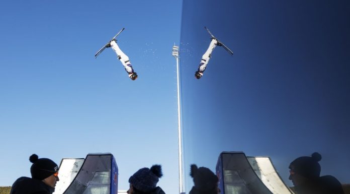 Cina: atleti di sci freestyle si allenano ad Arxan per Milano-Cortina 2026 (2)