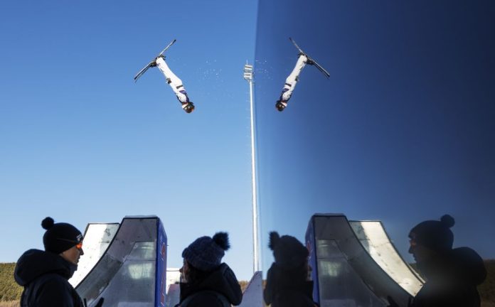 (SP)CHINA-ARXAN-FREESTYLE SKIING AERIALS-TRAINING (CN)