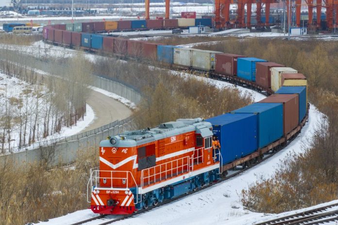 #CHINA-HEILONGJIANG-TONGJIANG RAILWAY PORT-CHINA-EUROPE FREIGHT TRAIN (CN)