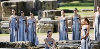 Grecia: a Olimpia prove generali accensione fiaccola di Milano-Cortina 2026 (2)