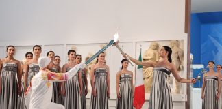Milano Cortina 2026: accensione della torcia olimpica a Olimpia (1)