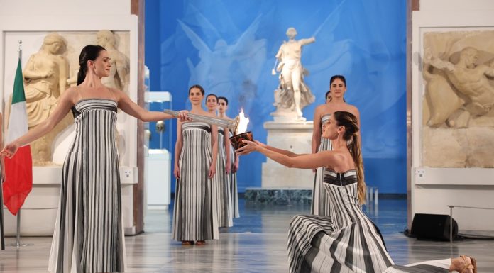 Milano Cortina 2026: accensione della torcia olimpica a Olimpia (2)