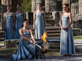 Milano Cortina 2026: accensione della torcia olimpica a Olimpia (3)