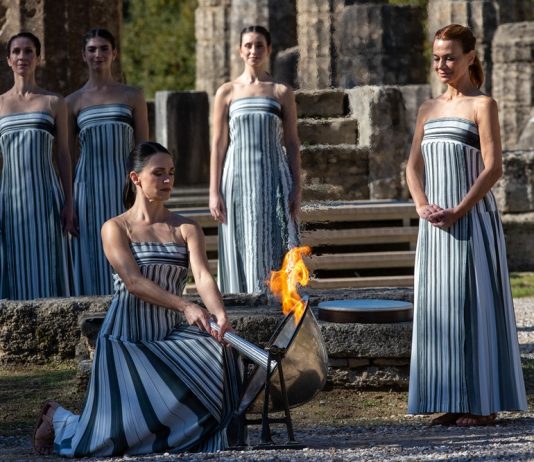 Milano Cortina 2026: accensione della torcia olimpica a Olimpia (3)