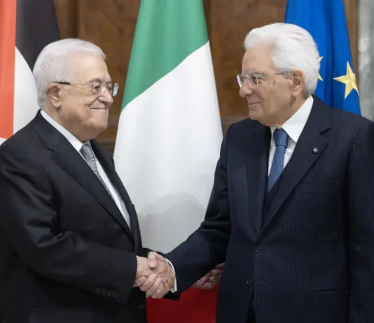 ماتاريلا خلال لقاء أبو مازن في روما: السلطة الفلسطينية شريك أساسي لتحقيق السلام
