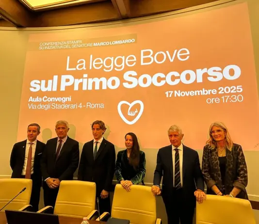 Presentato in Senato il disegno di legge Bove sul primo soccorso “Combattiamo la disinformazione”