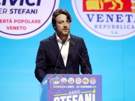 Elezioni regionali, vince il centrodestra con Stefani