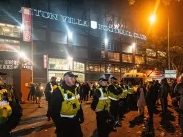 Protests outside Aston Villa-Maccabi Tel Aviv match lead to 11 arrests