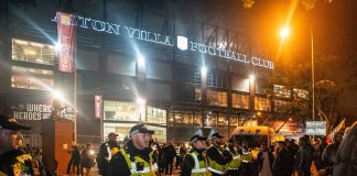 Protests outside Aston Villa-Maccabi Tel Aviv match lead to 11 arrests