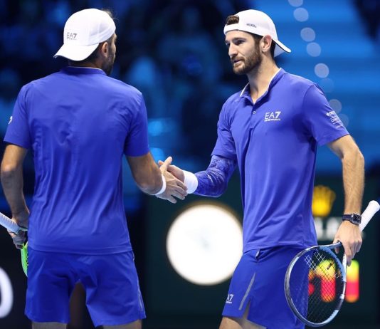 Atp Finals, sconfitta indolore per Bolelli/Vavassori nell’ultimo match del girone