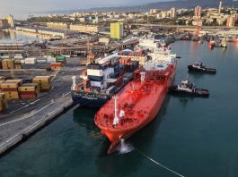 Edison e CMA CGM, primo rifornimento di GNL per una nave portacontainer in Italia