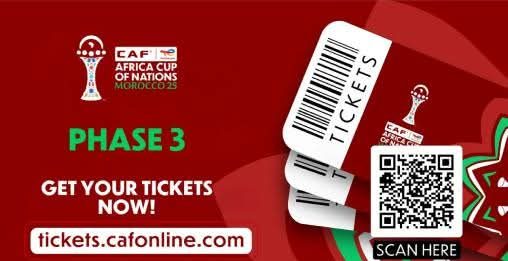انطلاق المرحلة الثالثة من عملية بيع تذاكر كأس أمم إفريقيا غداً
