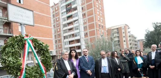 Catania ricorda Serafino Famà, intitolata una piazza al penalista assassinato dalla mafia