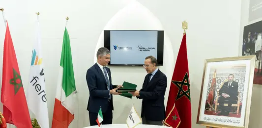 مذكرة تفاهم بين شركة فيرونافيري الإيطالية ومعرض الفرس للجديدة