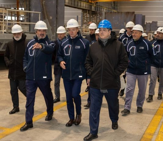 Fincantieri, visita del commissario Ue Tzitzikostas al cantiere di Monfalcone