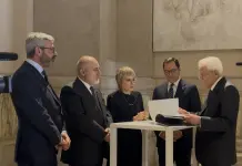 Mattarella visita la mostra “Le Ferrovie d’Italia (1861-2025). Dall’unità nazionale alle sfide del futuro”