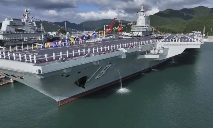 CHINA-HAINAN-SANYA-FUJIAN AIRCRAFT CARRIER-COMMISSIONING (CN)