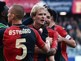 Al Genoa lo scontro salvezza, Verona sconfitto 2-1 in rimonta a Marassi