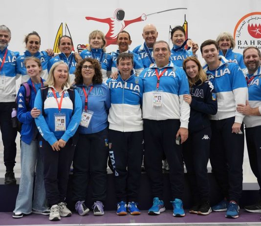 Altre cinque medaglie per l’Italia al Mondiale Master 2025 di Manama, Magda Melandri oro nel fioretto