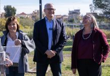 Gualtieri inaugura il nuovo Parco Collinetta Boccea