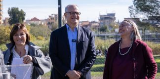Gualtieri inaugura il nuovo Parco Collinetta Boccea