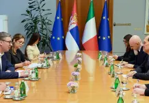 Il presidente serbo Vucic incontra Ciriani “Italia partner importante nel percorso europeo”