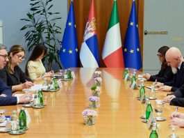 رئيس صربيا خلال لقاء تشيرياني: إيطاليا شريك مهم في المسار الأوروبي