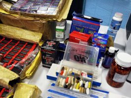 Personal trainer nascondeva in palestra fiale e blister anabolizzanti, denunciato