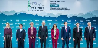 Tajani al G7 “Italia in prima linea per la pace, da Ucraina a Gaza fino al Venezuela”