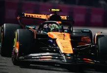 F1, GP Las Vegas: Norris è il più veloce nelle libere, bene Leclerc
