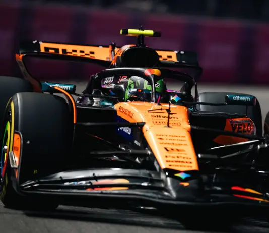 F1, GP Las Vegas: Norris è il più veloce nelle libere, bene Leclerc