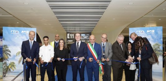 ITA Airways celebra il nuovo collegamento da Roma Fiumicino verso le Mauritius