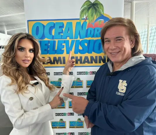 Michela Persico e DJ Onofri lanciano Ocean Drive Television – Miami Channel